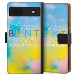 Sideflip mit langer Lasche schwarz