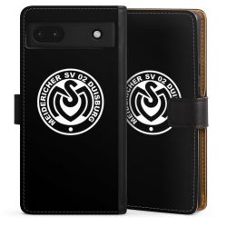 Sideflip mit langer Lasche schwarz