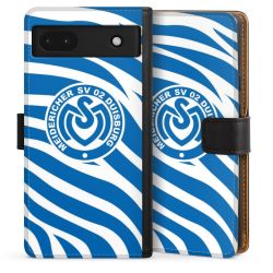 Sideflip mit langer Lasche schwarz