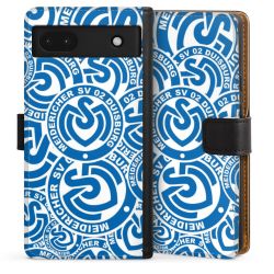 Sideflip mit langer Lasche schwarz