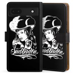 Sideflip mit langer Lasche schwarz