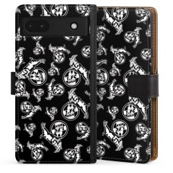 Sideflip mit langer Lasche schwarz