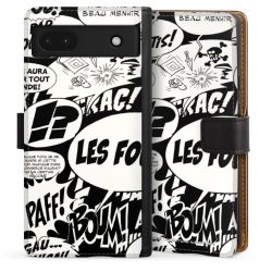 Sideflip mit langer Lasche schwarz