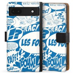 Sideflip mit langer Lasche schwarz