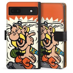 Sideflip mit langer Lasche schwarz