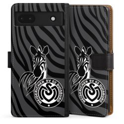 Sideflip mit langer Lasche schwarz