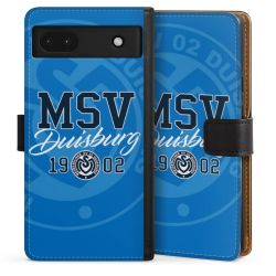 Sideflip mit langer Lasche schwarz