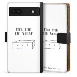 Sideflip mit langer Lasche schwarz