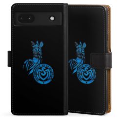 Sideflip mit langer Lasche schwarz