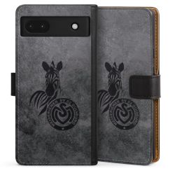 Sideflip mit langer Lasche schwarz