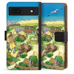 Sideflip mit langer Lasche schwarz