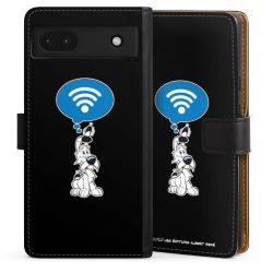 Sideflip mit langer Lasche schwarz