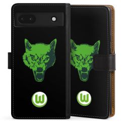 Sideflip mit langer Lasche schwarz