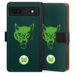 Sideflip mit langer Lasche schwarz