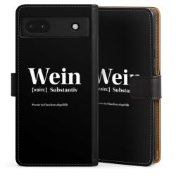 Sideflip mit langer Lasche schwarz