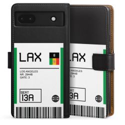 Sideflip mit langer Lasche schwarz