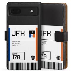 Sideflip mit langer Lasche schwarz