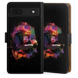 Sideflip mit langer Lasche schwarz