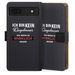 Sideflip mit langer Lasche schwarz