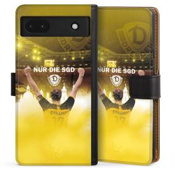 Sideflip mit langer Lasche schwarz