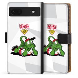 Sideflip mit langer Lasche schwarz