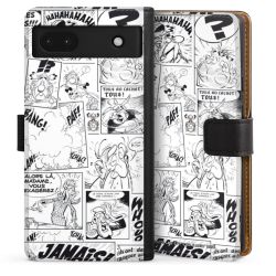 Sideflip mit langer Lasche schwarz