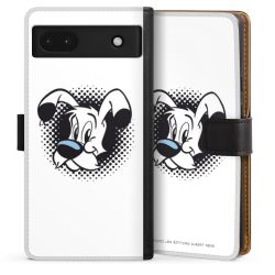 Sideflip mit langer Lasche schwarz