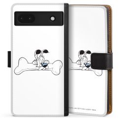 Sideflip mit langer Lasche schwarz