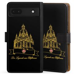 Sideflip mit langer Lasche schwarz