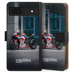 Sideflip mit langer Lasche schwarz