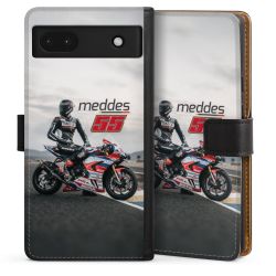 Sideflip mit langer Lasche schwarz