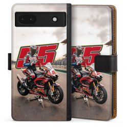 Sideflip mit langer Lasche schwarz