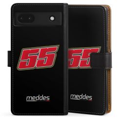 Sideflip mit langer Lasche schwarz