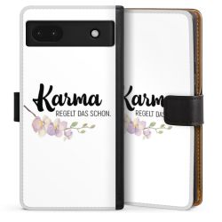 Sideflip mit langer Lasche schwarz