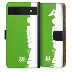 Sideflip mit langer Lasche schwarz