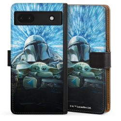 Sideflip mit langer Lasche schwarz