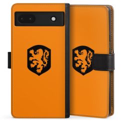 Sideflip mit langer Lasche schwarz