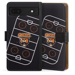 Sideflip mit langer Lasche schwarz