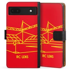 Sideflip mit langer Lasche schwarz