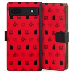 Sideflip mit langer Lasche schwarz