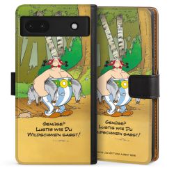 Sideflip mit langer Lasche schwarz