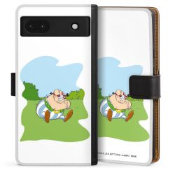 Sideflip mit langer Lasche schwarz