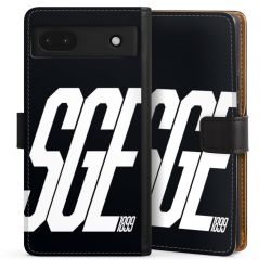 Sideflip mit langer Lasche schwarz