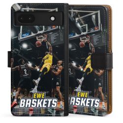 Sideflip mit langer Lasche schwarz