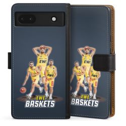 Sideflip mit langer Lasche schwarz