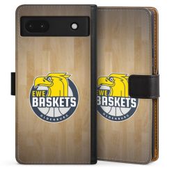 Sideflip mit langer Lasche schwarz