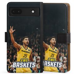 Sideflip mit langer Lasche schwarz