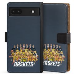 Sideflip mit langer Lasche schwarz