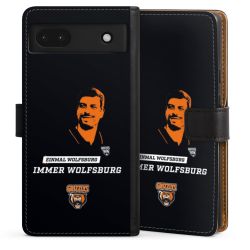 Sideflip mit langer Lasche schwarz