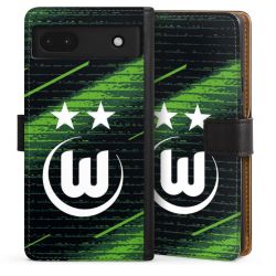 Sideflip mit langer Lasche schwarz